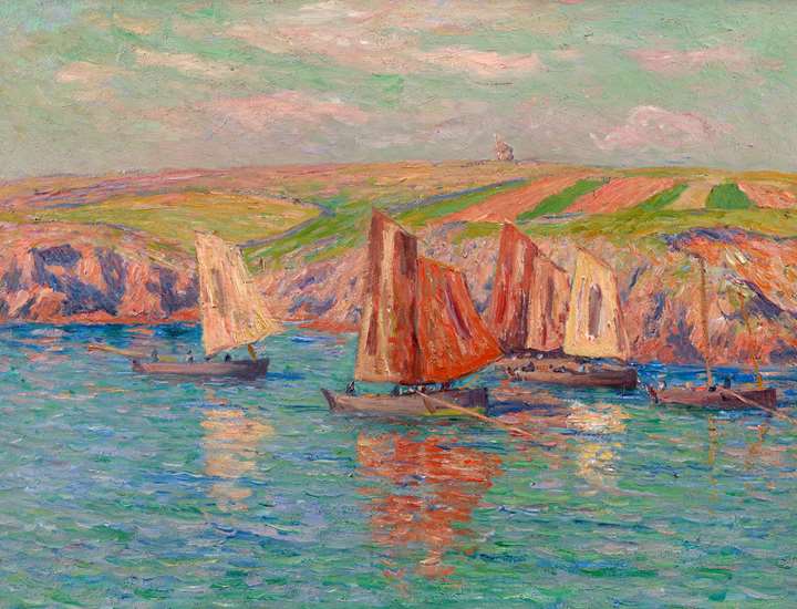 Rentrée des Bateaux à Doëlan